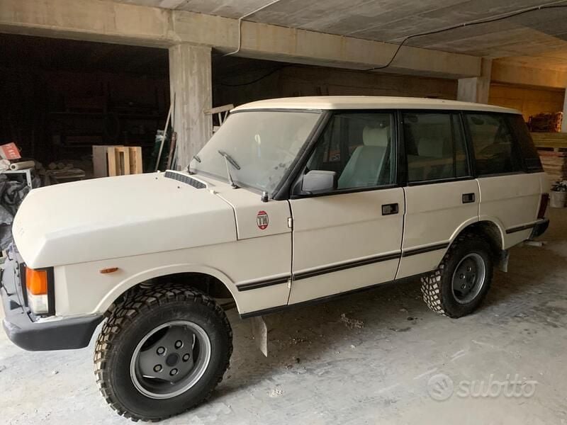 Usata Land Rover Range Rover 163 CV (119 kW) 1987 Bianco SUV