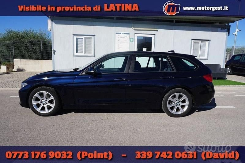 Usata BMW 318 Efficient Dynamics 150 CV (110 kW) 2014 Blu Station wagon