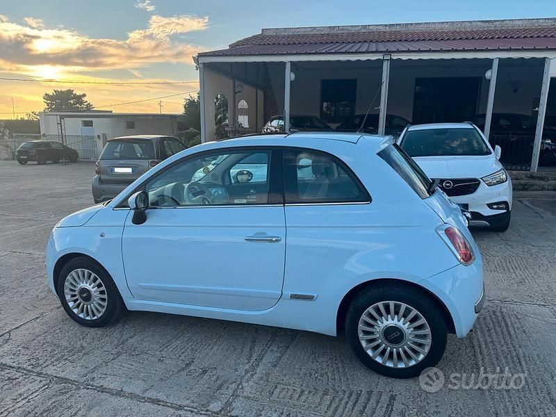 Usata Fiat 500 Pop 69 CV (50 kW) 2009 Blu Berlina