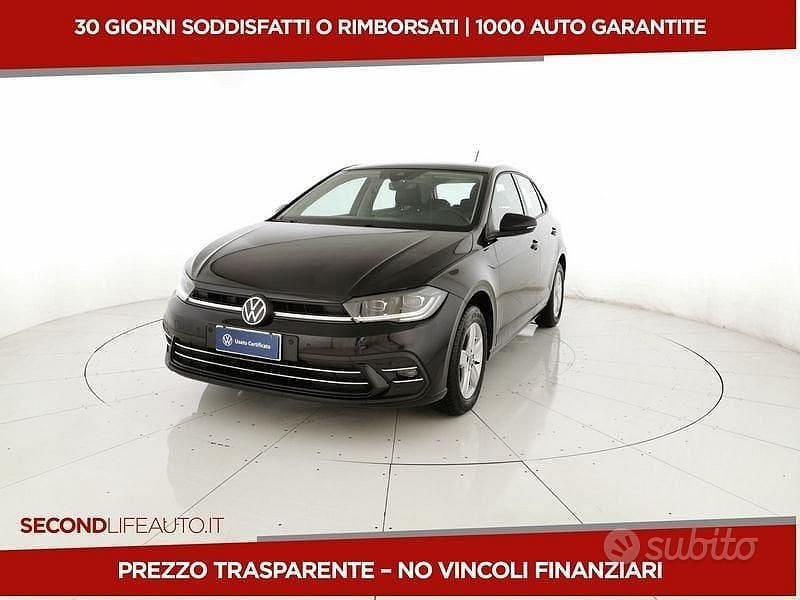 Usata VW Polo Style 95 CV (69 kW) 2023 Nero Utilitaria