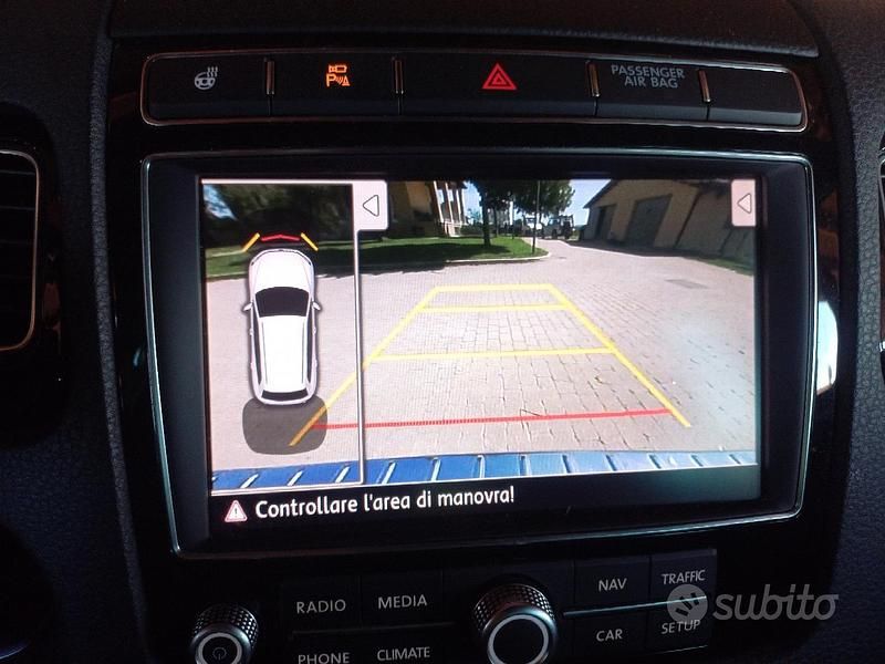 Usata VW Touareg Sportline 204 CV (150 kW) 2018 Nero SUV