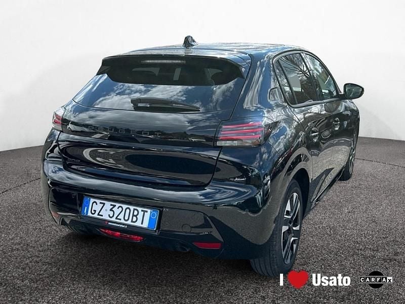 Usata Peugeot 208 Allure 101 CV (74 kW) 2025 Nero Utilitaria