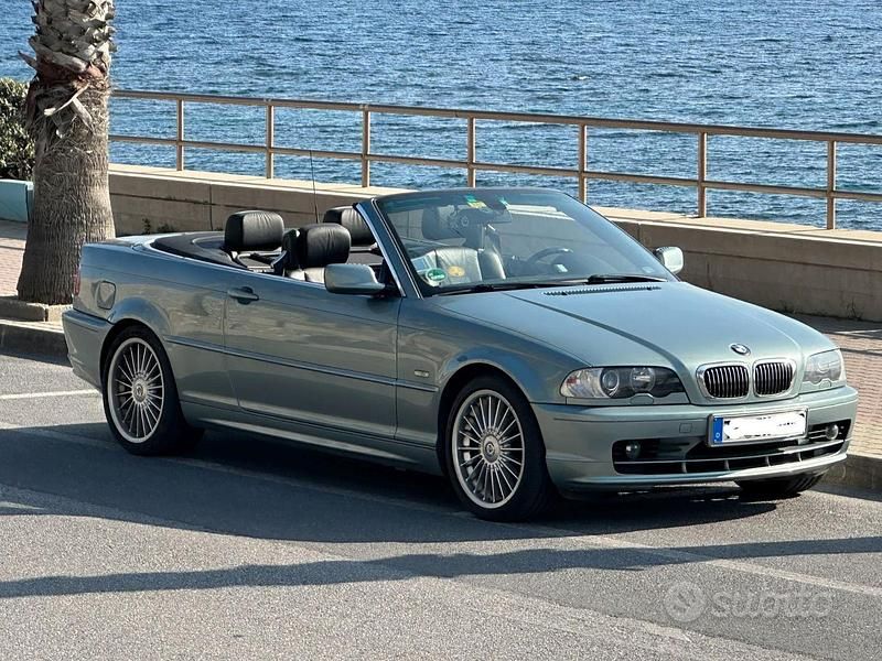 Usata BMW 320 Sport Line 170 CV (125 kW) 2003 Argento Cabrio