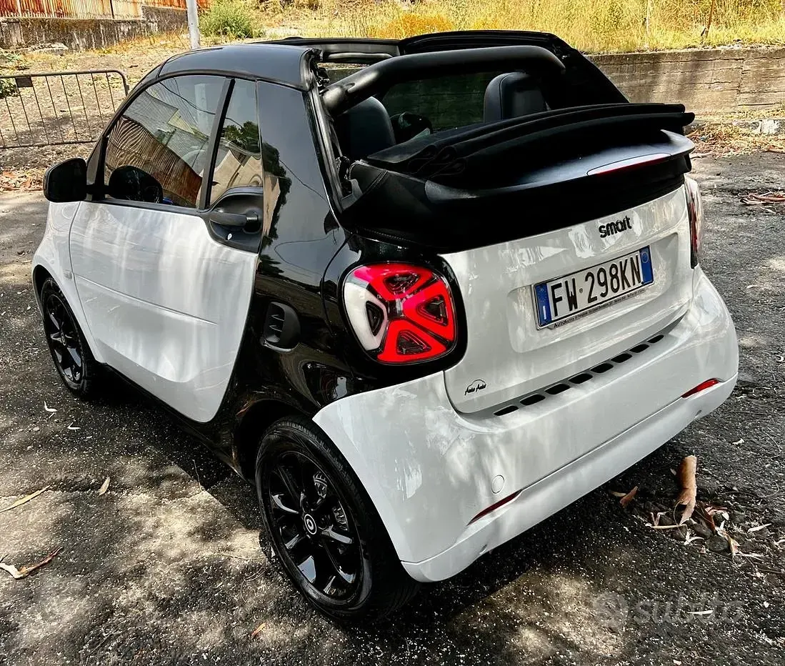 Usata Smart ForTwo Cabrio Passion 71 CV (52 kW) 2019 Bianco Cabrio