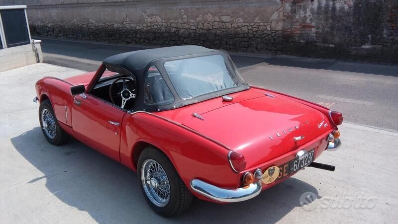 Usata Triumph Spitfire 1970 Rosso Cabrio