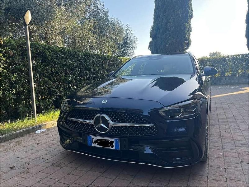 Blu/azzurro Usata 2022 Mercedes C220 Premium Station wagon | 29.500 € (Super prezzo) - Immagine 1/4
