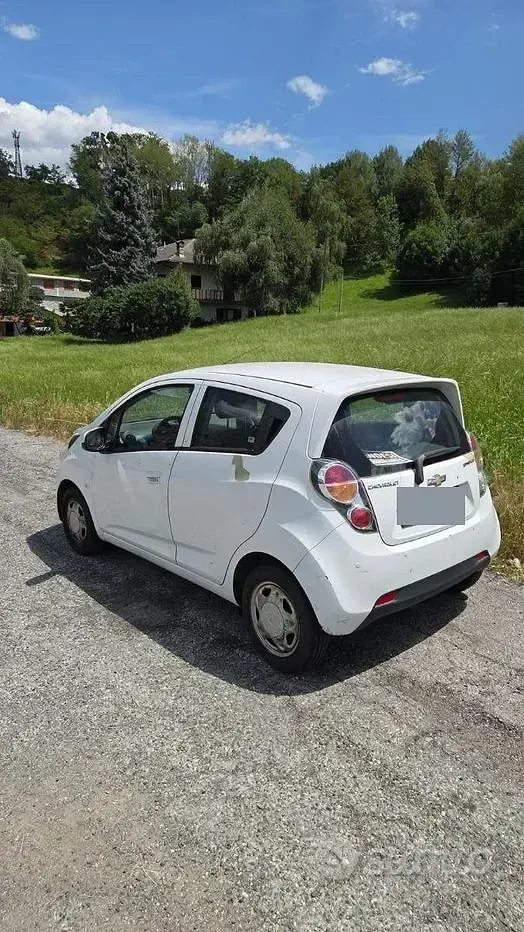 Usata Chevrolet Spark 68 CV (50 kW) 2012 Bianco Utilitaria
