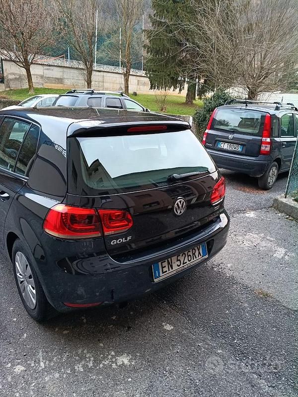 Usata VW Golf VI 2012 Nero Utilitaria