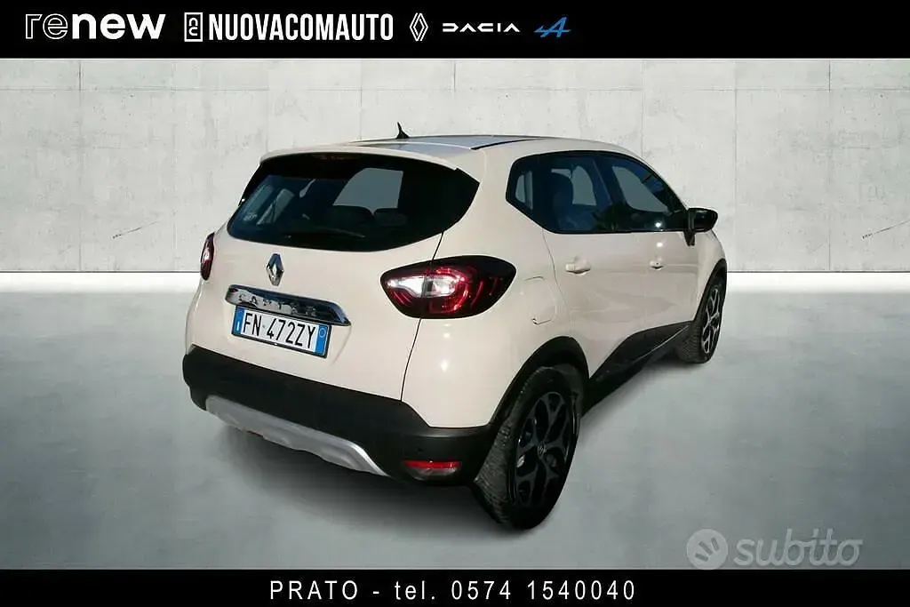 Usata Renault Captur Intens 110 CV (80 kW) 2018 Bianco avorio SUV