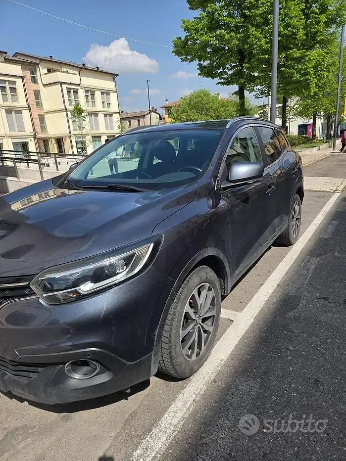 Usata Renault Kadjar 110 CV (80 kW) 2018 Blu/azzurro SUV