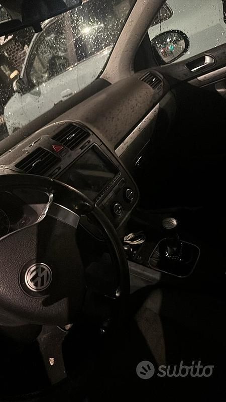 Usata VW Golf VI 2008 Nero Utilitaria