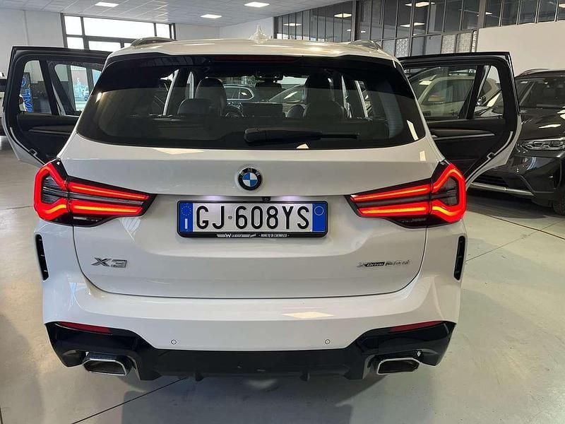 Usata BMW X3 M Sport 190 CV (139 kW) 2022 Bianco SUV