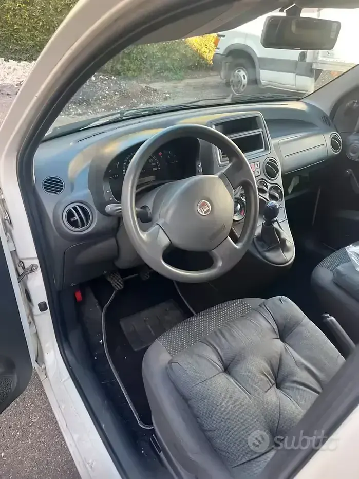 Usata Fiat Panda 54 CV (39 kW) 2008 Bianco Utilitaria
