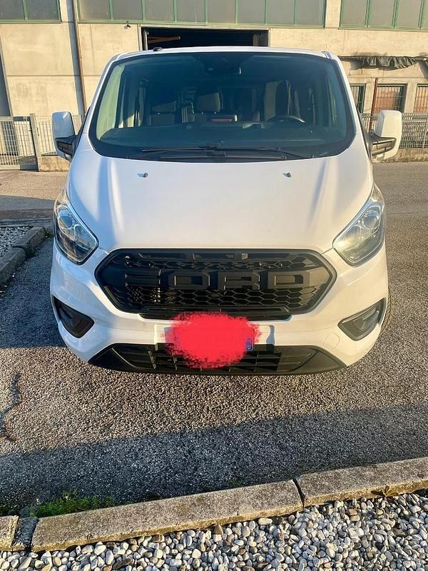 Usata Ford Transit Custom 136 CV (100 kW) 2019 Bianco Monovolume