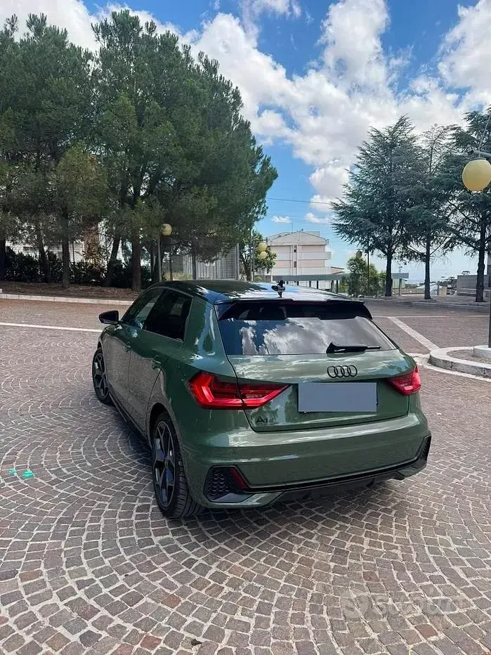 Usata Audi A1 Sportback S-Line 116 CV (85 kW) 2025 Verde Utilitaria