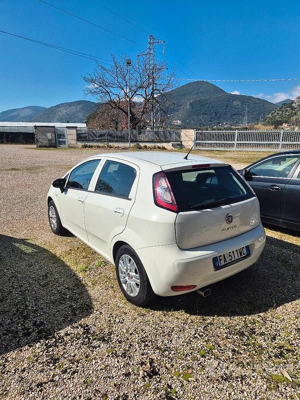 Usata Fiat Punto 77 CV (56 kW) 2015 Bianco Utilitaria