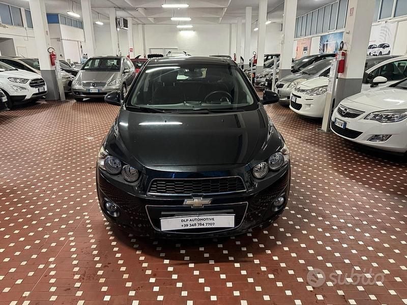 Usata Chevrolet Aveo LTZ 86 CV (63 kW) 2014 Nero Berlina