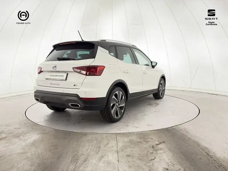 Usata Seat Arona FR 95 CV (69 kW) 2023 Bianca tetto nero SUV