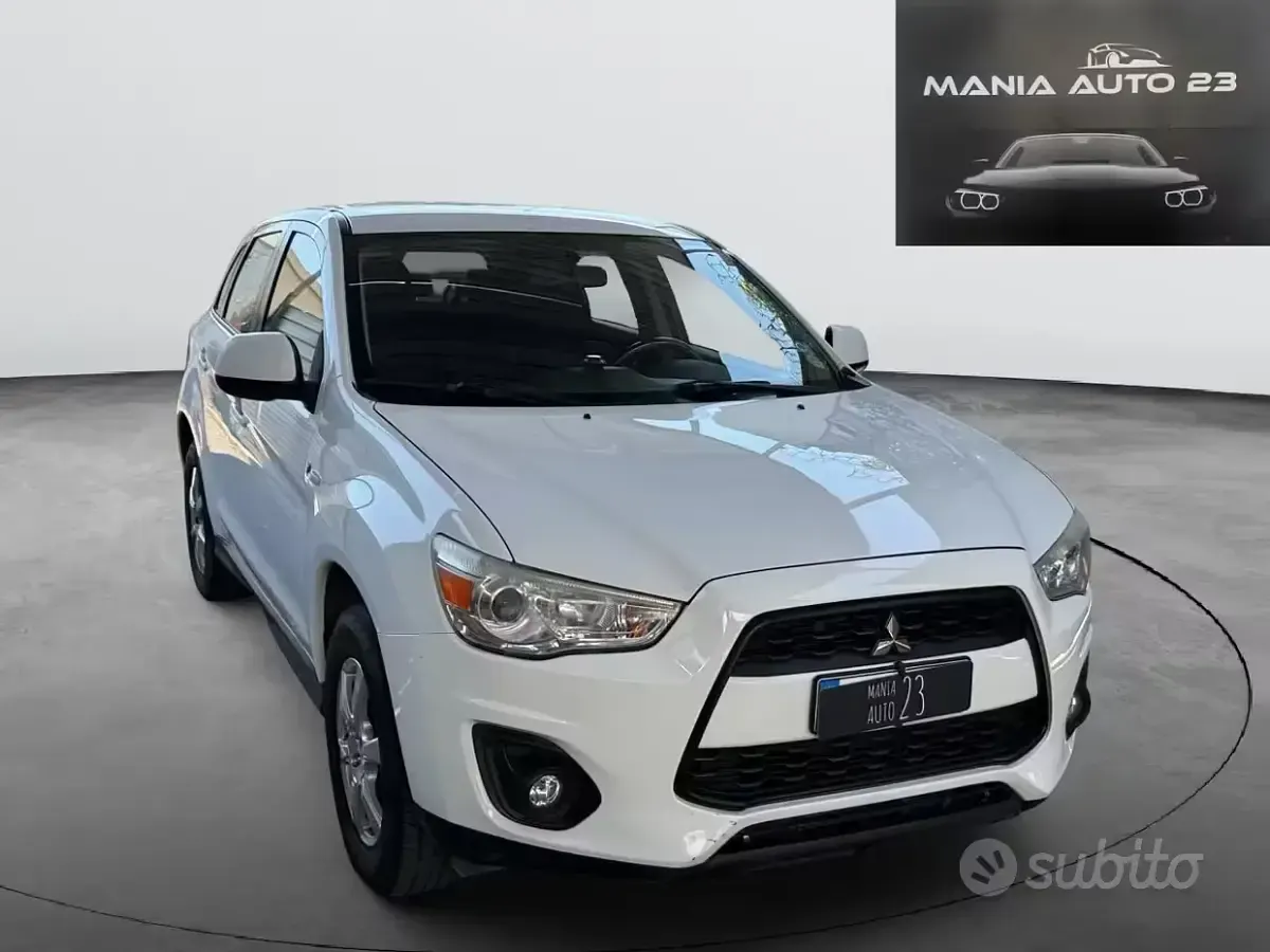 Usata Mitsubishi ASX 114 CV (83 kW) 2016 Bianco SUV