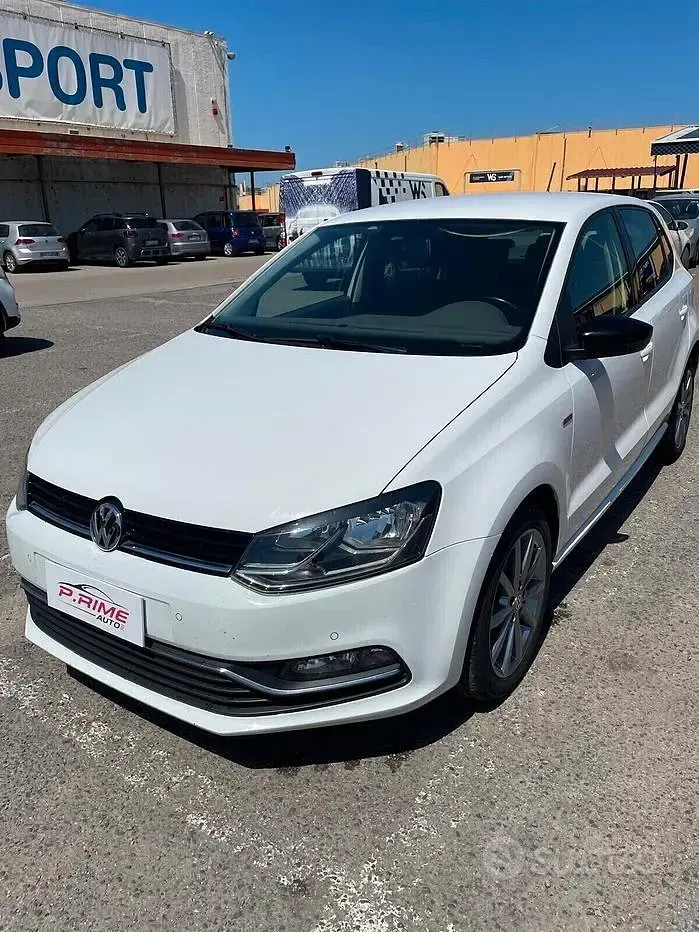 Usata VW Polo 90 CV (66 kW) 2014 Bianco Berlina