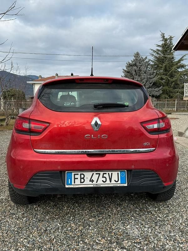 Usata Renault Clio IV 75 CV (55 kW) 2015 Rosso Berlina