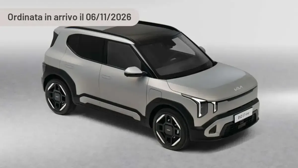 Nuova Kia EV2 Earth 30 kW (41 CV) 2026 Argento SUV
