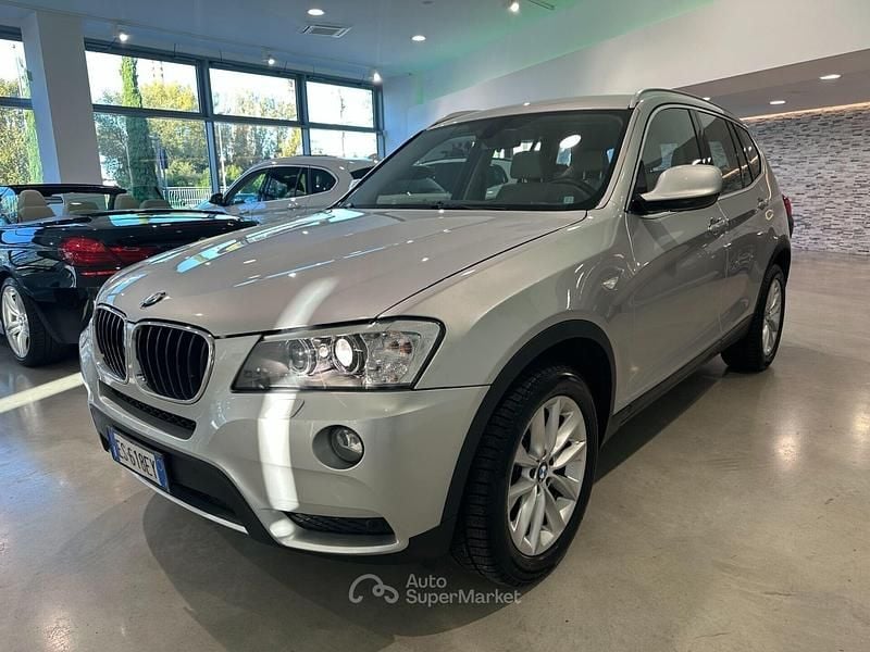 Usata BMW X3 184 CV (135 kW) 2013 Argento SUV