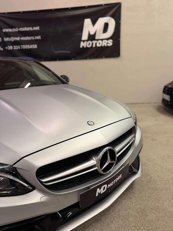 Usata Mercedes C63S AMG AMG 510 CV (375 kW) 2016 Designo magno iridium silver Station wagon