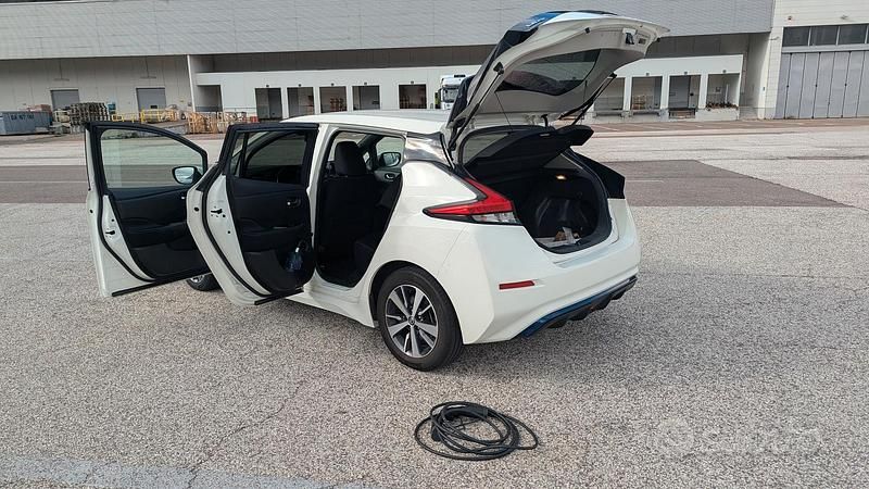 Usata Nissan Leaf 2017 Bianco Utilitaria