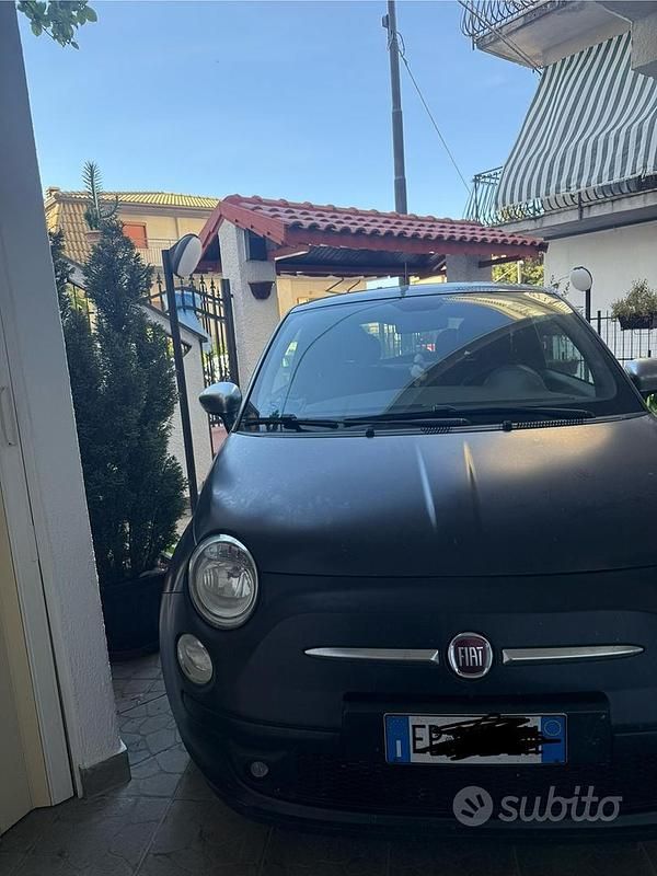 Usata Fiat 500 75 CV (55 kW) 2013 Nero Utilitaria