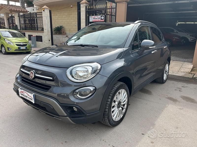 Usata Fiat 500X Cross 150 CV (110 kW) 2019 Grigio SUV