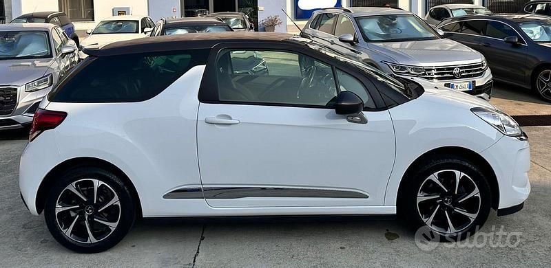 Usata DS Automobiles DS3 Cabriolet 112 CV (82 kW) 2018 Bianco Cabrio