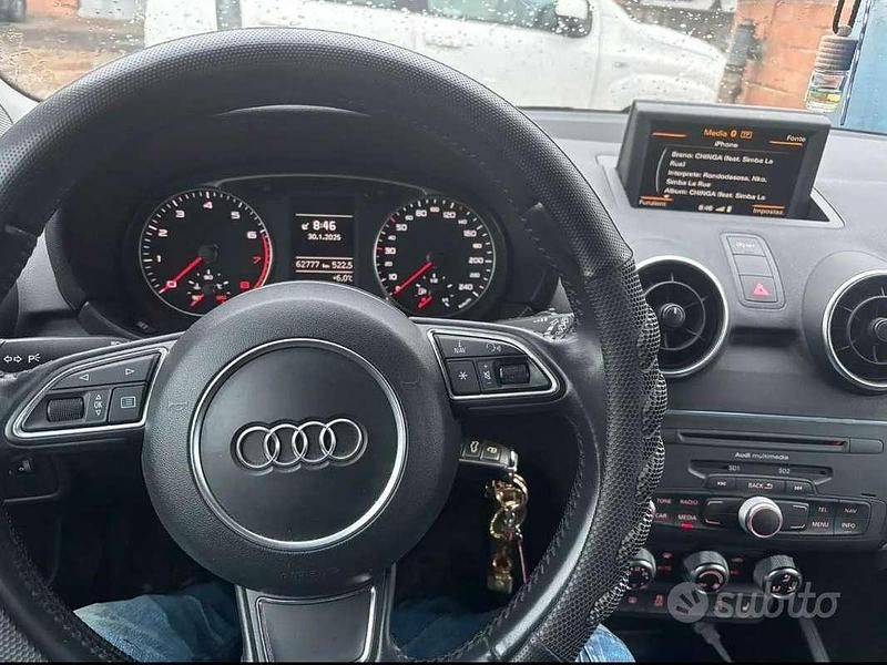 Usata Audi A1 Ambition 86 CV (63 kW) 2015 Nero Berlina