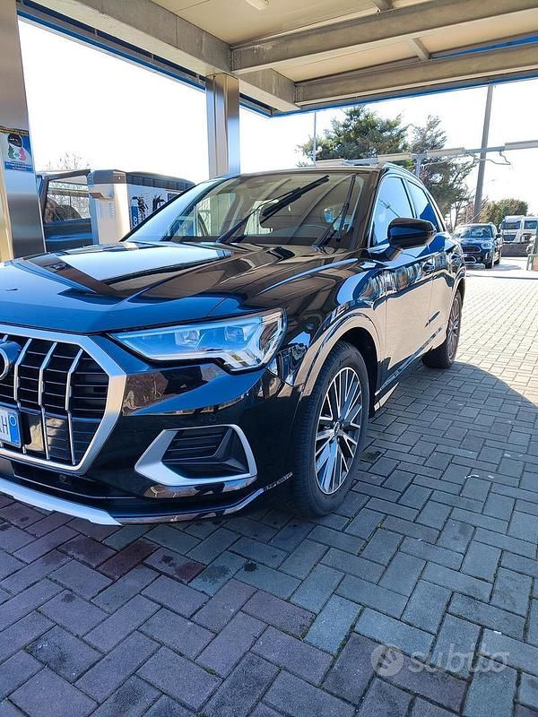 Usata Audi Q3 Advanced 150 CV (110 kW) 2021 Nero SUV