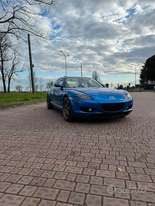Usata Mazda RX8 231 CV (169 kW) 2003 Blu Coupé