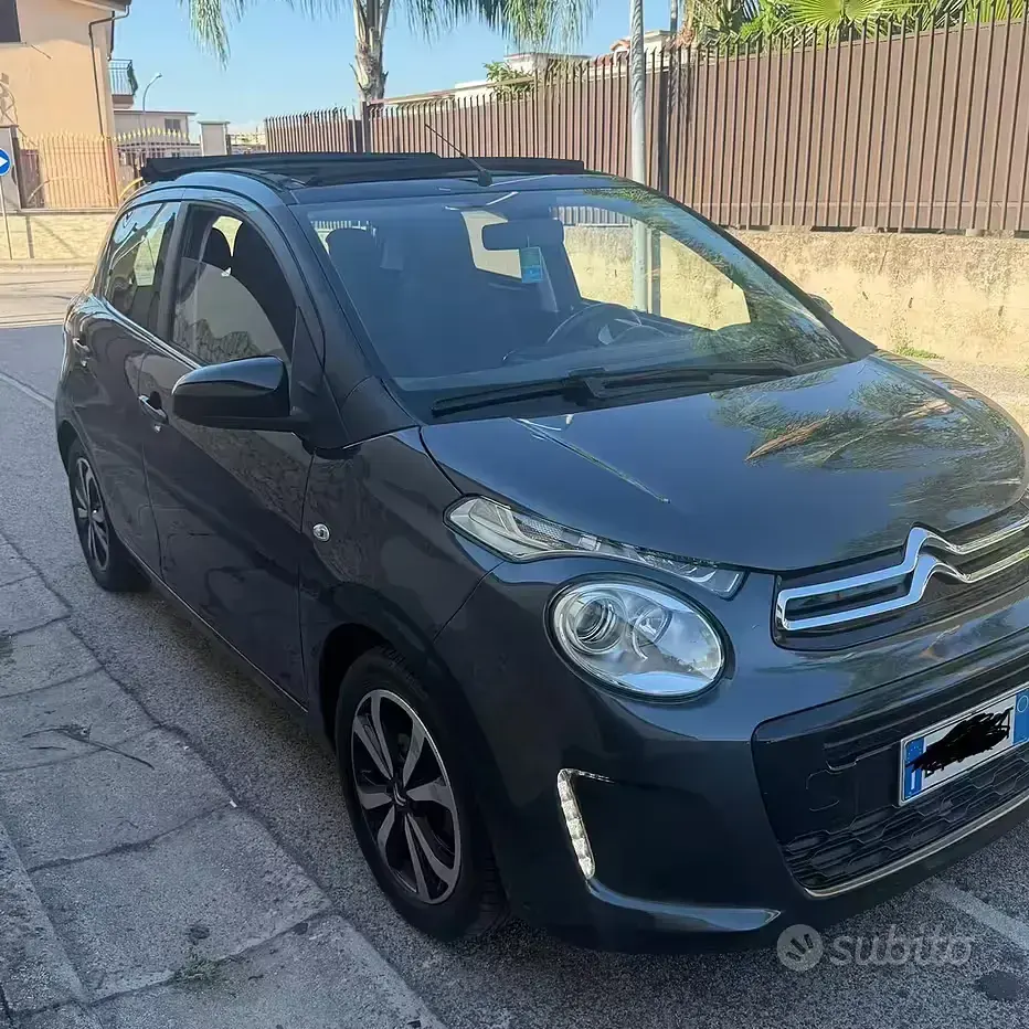 Usata Citroën C1 Shine 82 CV (60 kW) 2015 Grigio Utilitaria