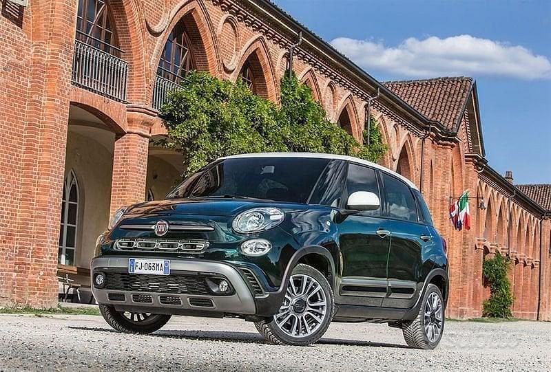 Usata Fiat 500L Cross 120 CV (88 kW) 2019 Grigio Monovolume