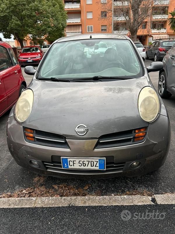 Usata Nissan Micra Acenta 2003 Grigio Utilitaria