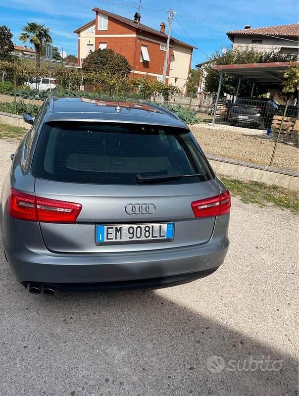 Usata Audi A6 Advanced Plus 177 CV (130 kW) 2012 Grigio Station wagon