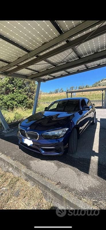 Usata BMW 116 116 CV (85 kW) 2016 Blu Utilitaria
