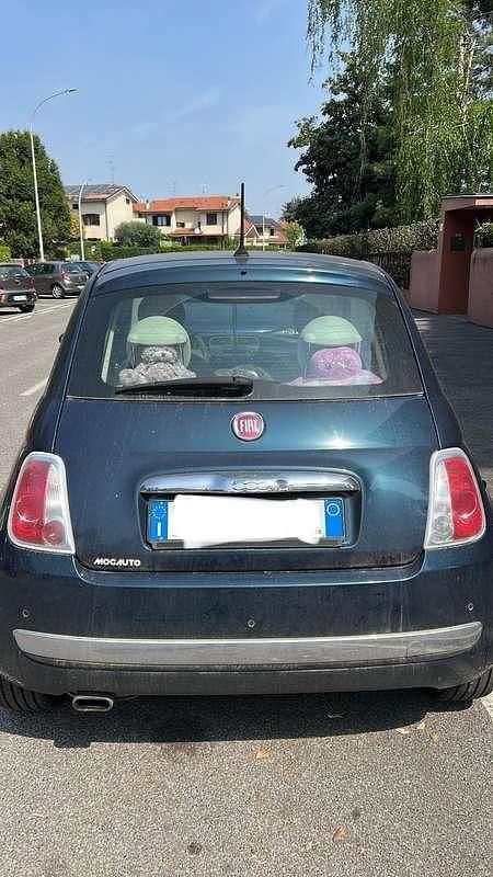 Usata Fiat 500 Lounge 69 CV (50 kW) 2015 Blu/azzurro Utilitaria