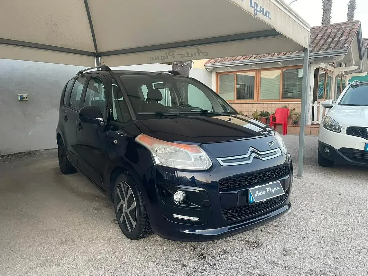 Usata Citroën C3 Picasso Exclusive 92 CV (67 kW) 2013 Nero Monovolume