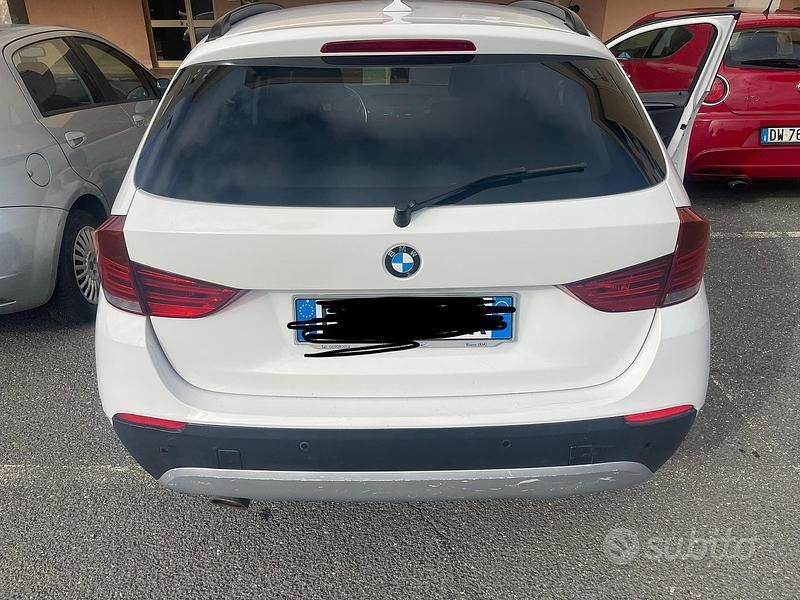 Usata BMW X1 177 CV (130 kW) 2011 Bianco SUV