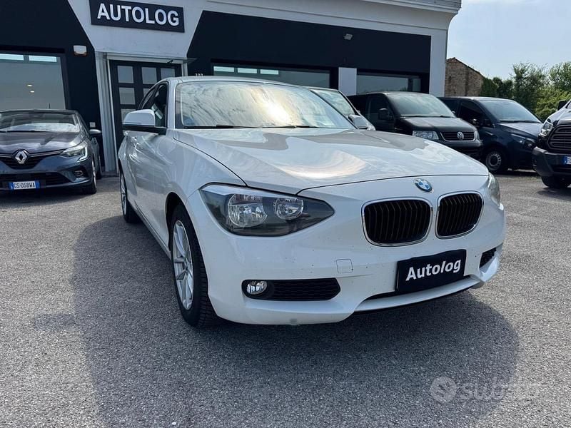 Usata BMW 116 136 CV (100 kW) 2014 Bianco Utilitaria