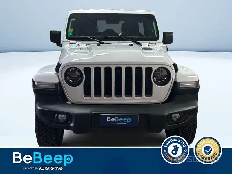 Usata Jeep Wrangler Unlimited Sahara 272 CV (200 kW) 2021 Bianco SUV