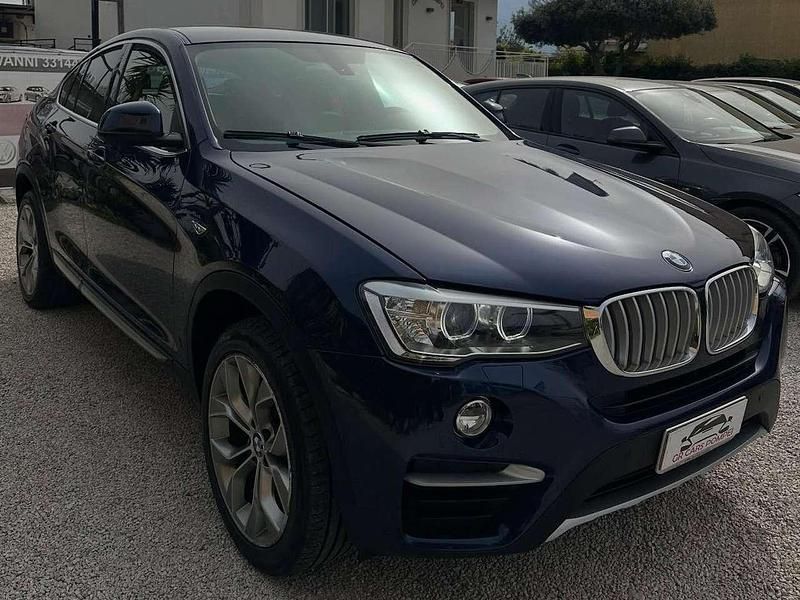 Usata BMW X4 M Sport 190 CV (139 kW) 2017 Blu/azzurro SUV