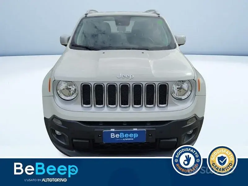 Usata Jeep Renegade Limited 140 CV (102 kW) 2018 Bianco pastello SUV