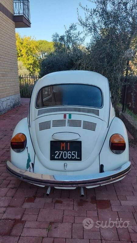 Usata VW Beetle 1980 Bianco Utilitaria