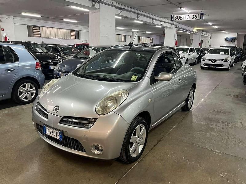Usata Nissan Micra C+C 88 CV (64 kW) 2006 Grigio Cabrio