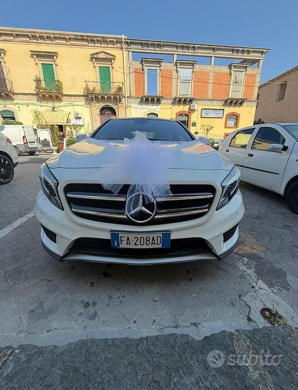 Usata Mercedes GLA200 136 CV (100 kW) 2015 Bianco SUV